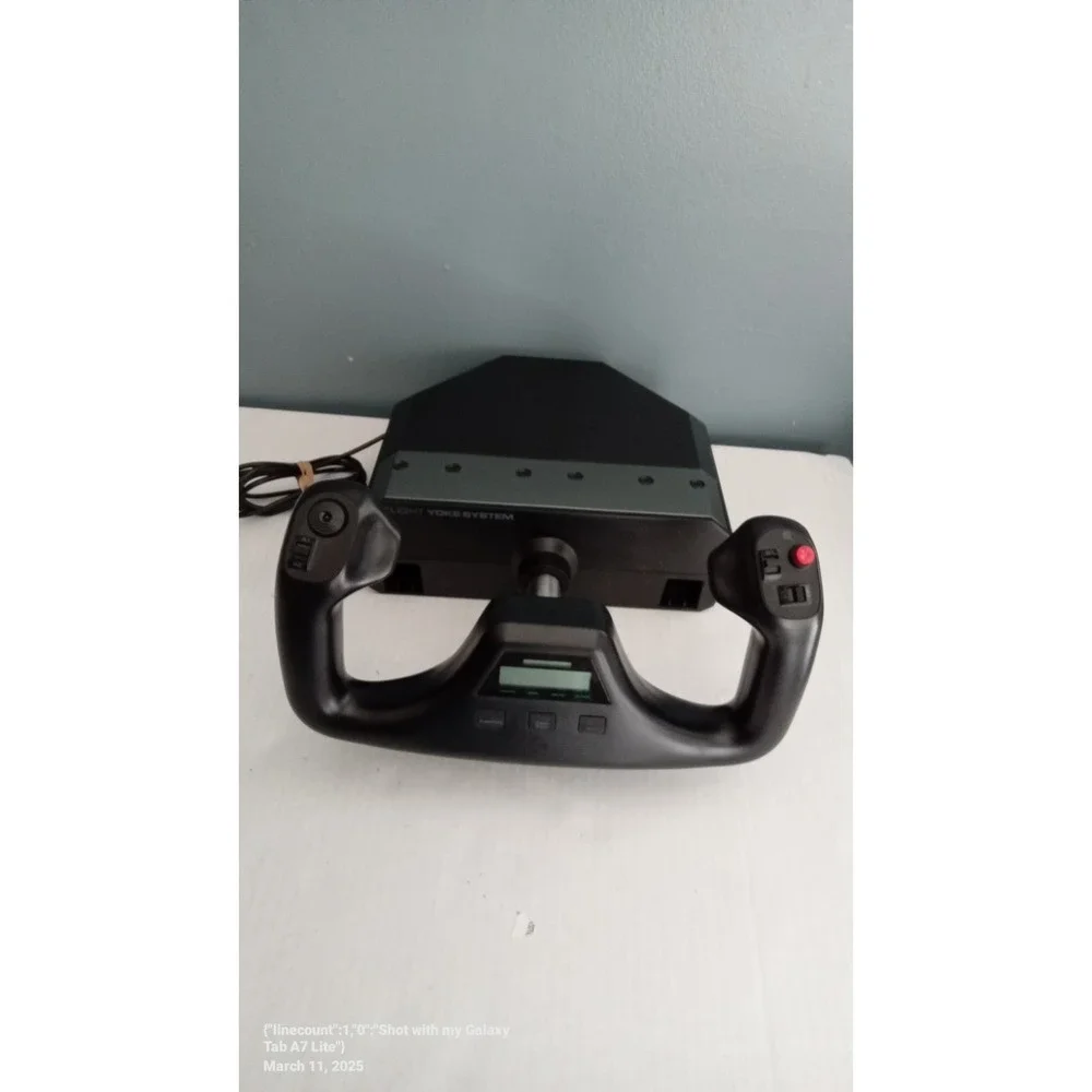 Flight Yoke System USB PC‎ Flight Simulator Controls